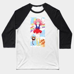 Magical Princess Gigi - Manga Baseball T-Shirt